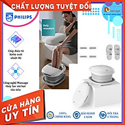 Hàng Chính Hãng  Bồn ngâm kiêm máy massage chân tự động. Thương hiệu