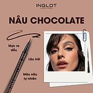 Bút chì kẻ mắt đầu mảnh chống thấm nước lâu trôi nhiều màu Inglot