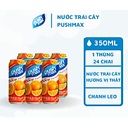 Lốc Nước Trái Cây Cam Ép Pushmax 320ml x 6 Lon