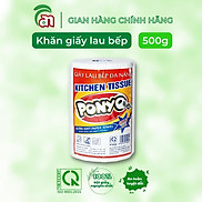 Khăn giấy lau bếp cao cấp PONYO 2 lớp 500g