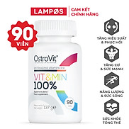 Viên Uống Vitamin & Khoáng Chất Tổng Hợp OstroVit Vit&Min 100% 90 viên