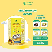 Siro ăn ngon MINION HAPPY DR.MAYA 30 Gói hỗ trợ bé ham ăn, tiêu hóa tốt