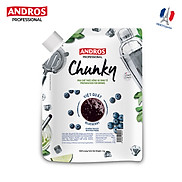 Chunky Việt Quất Andros - Nguyên liệu pha chế - Mứt trái cây - Túi 1kg