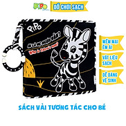 Học liệu sách vải Pipovietnam - Ai là mẹ ngựa vằn