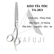 Kéo tỉa tóc TA-263 răng cong size 6.0 inches