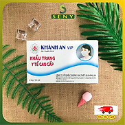 Khẩu trang y tế trắng 4 lớp kháng khuẩn Hộp 50 cái Khánh An_KAKTL1O