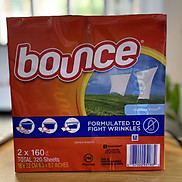 LỐC GIẤY THƠM QUẦN ÁO BOUNCE 160x2 TỜ TOTAL 320 SHEETS CỦA MỸ