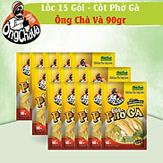 Lốc 15 Gói Cốt Phở Gà Ông Chà Và 90g Chicken Pho Soup Base