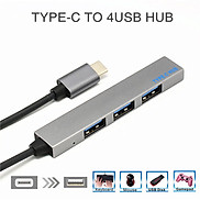 Hub Chia Cổng Type-C Sang USB 3.0 4 Trong 1 5Gbps