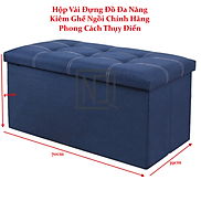 Hộp đựng đồ kiêm ghế ngồi đa năng 39 x 39 x 40cm