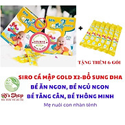 COMBO 2 HỘP SIRO CÁ MẬP GOLD X2 - BABY SHARK- DÀNH CHO TRẺ BIẾNG ĂN