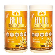 Combo 2 hộp Keto Collagen Chính Hãng Bữa ăn Keto hỗ trợ GIẢM CÂN SIÊU TIỆN