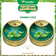 Combo 2 hộp Kẹo Cavendish & Harvey vị CLEAR MINT 200gr - Hương vị tuyệt