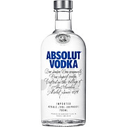 Rượu Vodka Absolut 700ml 39% - 41% - Không Kèm Hộp