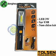 Đèn làm việc Tolsen 60018 3W sạc USB có nam châm hút