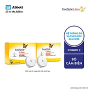 Combo 2 bộ cảm biến FreeStyle Libre Sử dụng cùng với đầu đọc cầm tay