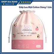 Giấy Lau Mặt Cotton Dùng 1 Lần, Khăn Mặt Khô Cuộn Giấy Tẩy Trang Lau Khô