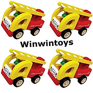 Đồ chơi gỗ Winwintoys - Xe thang cứu hỏa 62292