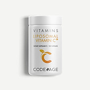 Viên uống Codeage Liposomal Vitamin C 180 viên - Tăng cường hệ miễn dịch