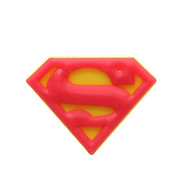 Sticker nhựa jibbitz gắn dép unisex CROCS Superman Logo 10006905 1 pcs