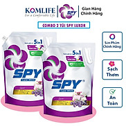 Combo 2 túi nước giặt xả SPY Super White Luxor 3