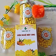 Viên tinh bột nghệ mật ong hũ 500 viên tặng kèm 2 túi zip 100 viên của