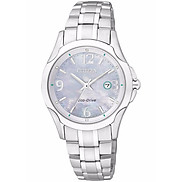 Đồng Hồ Nữ Citizen Dây Thép Không Gỉ EW1780-51A - Mặt Xà Cừ Sapphire