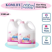 Nước giặt xả mẹ và bé 3500 ml ABBY an toàn, làm mềm vải, hương thơm dịu nhẹ