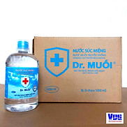 1 Thùng 9 chai Nước súc miệng Dr. Muối truyền thống 1000ml