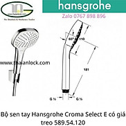 Bộ sen tay Hansgrohe Croma Select E có giá treo 589.54.120