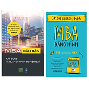 Combo Sách Kinh Doanh Cực Hay MBA Bằng Hình+MBA Căn Bản