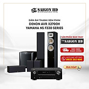 Dàn Âm thanh Xem phim Nghe nhạc DENON AVR X2700H - YAMAHA NS F330