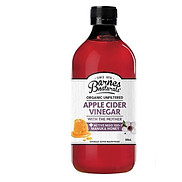 Giấm Táo Mật Ong Manuka Barnes Naturals 500ml