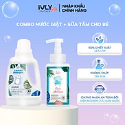 Combo nước giặt và sữa tắm gội cho trẻ sơ sinh Baby Step tinh chất hữu cơ