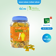 kẹo Gừng Genatgiảm say xe, giải cảm, ấm bụng, buồn nôn - Genat