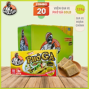 Combo 20 Hộp Viên Gia Vị Phở Gà Gold Ông Chà Và 126g