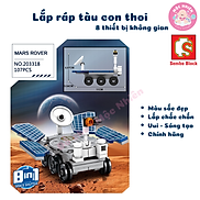 Đồ chơi lắp ráp xếp hình tàu con thoi Space Shuttle 8 trong 1 SEMBO BLOCK