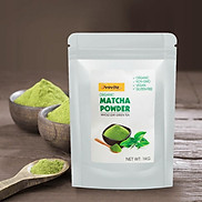 Bột Matcha Nguyên Chất Ovovita túi zip 500gr. Làm Bánh Làm Trà Sữa. Cải