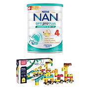 Sữa bột Nestlé NAN OPTIPRO PLUS 4 1500g lon với 5HMO Giúp tiêu hóa tốt +