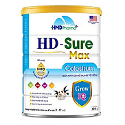 Sữa bột HD Sure Max Colostrum Grow IQ hỗ trợ phát triển chiều cao và trí