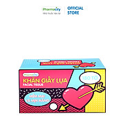 Khăn giấy lụa Pharmacity Hộp 180 tờ