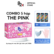 Combo 5 hộp 82X The Pink Collagen 1000mg Collagen