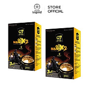 Combo 2 Hộp Cà Phê Sữa Hòa Tan G7 3in1 Gu Mạnh X2 - Hộp 12 gói