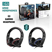 Tai Nghe Headphone Chuyên Game G3 Có Led Jack 3.5 + USB Full Box Dây Dài