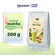 Bột Trà xanh Matcha Lúave 200g túi - Matcha Nhật Bản, màu xanh tự nhiên