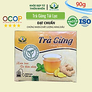 Trà Gừng hộp 30 Túi Lọc x 3gram Siêu Thị Thiên Nhiên, giải cảm, giảm ho