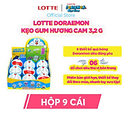 Combo 9 hộp Lotte Doraemon - Kẹo gum hương cam 3,2 g