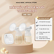 Máy hút sữa điện đôi thông minh Moaz BéBé MB-054