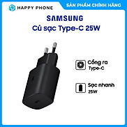 Củ Sạc Type C Samsung 25W không kèm cáp - Hàng chính hãng, Mới 100%