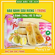 Bánh pía đậu xanh sầu riêng 1 trứng Tân Huê Viên 540g